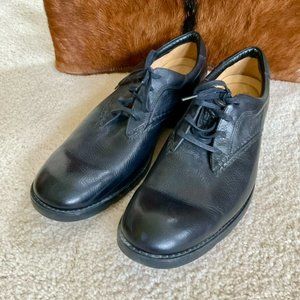 TIMBERLAND Smart Comfort Mens Black Leather Waterproof Dress Oxford Shoes